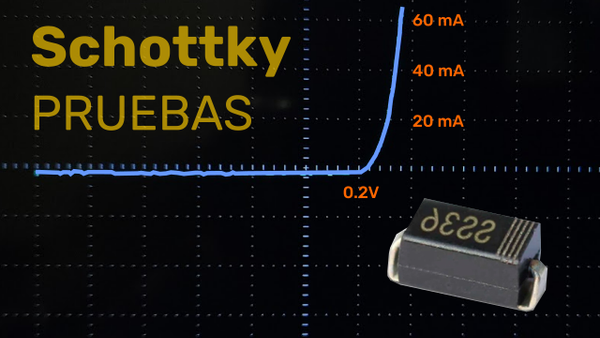 Pruebas diodos Schottky