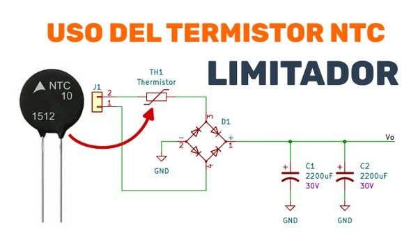 Protección de fuentes con termistor NTC