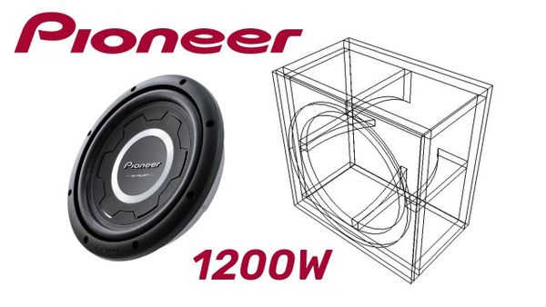 Caja para Subwoofer Pioneer TS-SW3001S4