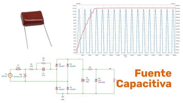 Fuente capacitiva